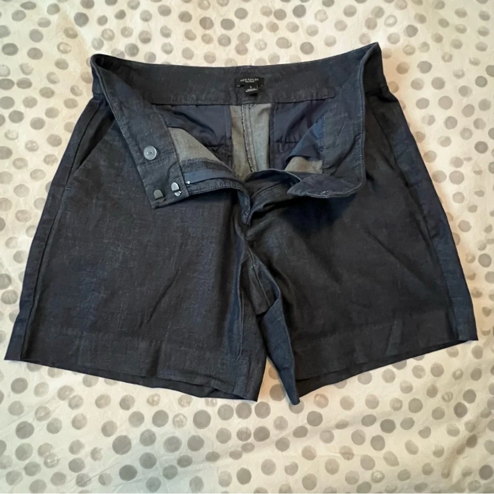 Ann Taylor Factory 6” Chambray Shorts Size 2. - Picture 8 of 12